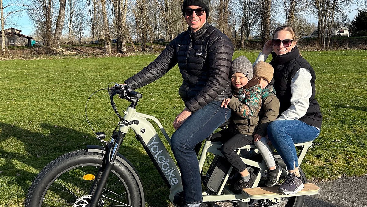 The Best Electric Cargo Bikes for Families Yotobike