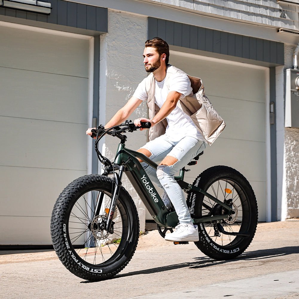 Yoto Leopard Pro Fat Tire Full Suspension Ebike