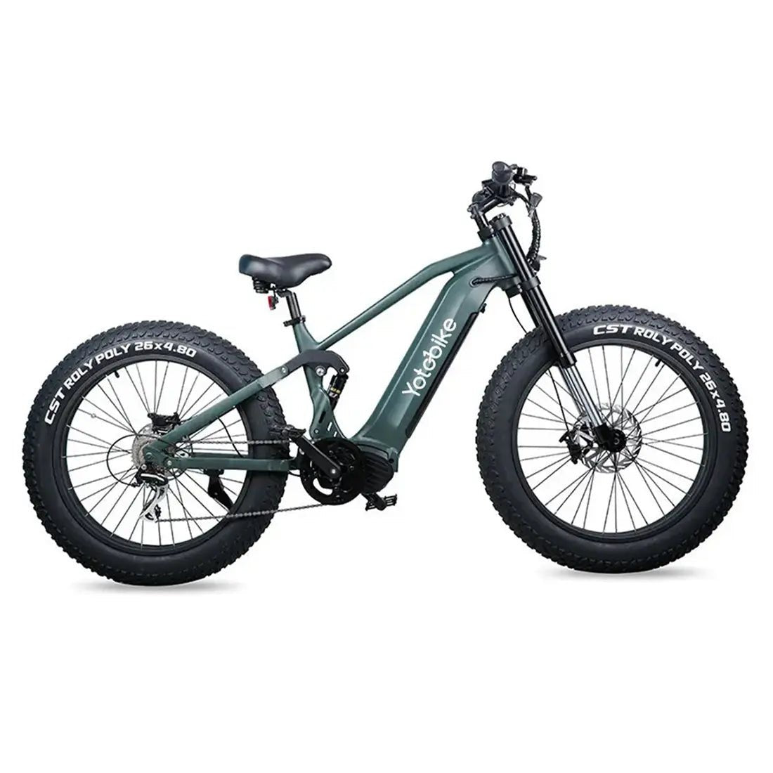 Leopard Pro Full Suspension Mid Drive Ebike Yotobike