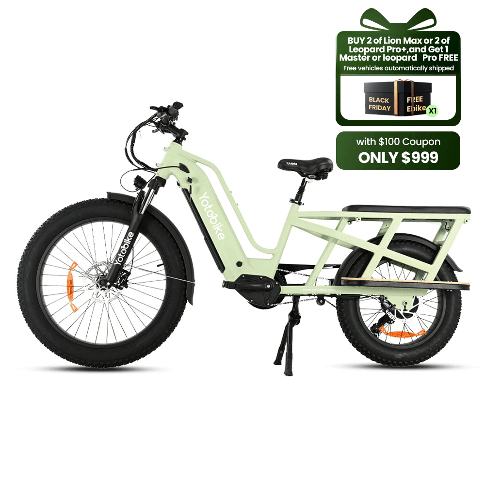 Yoto Lion Max Family Cargo Ebike