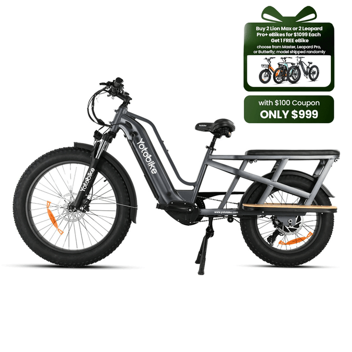 Yoto Lion Max Family Cargo Ebike