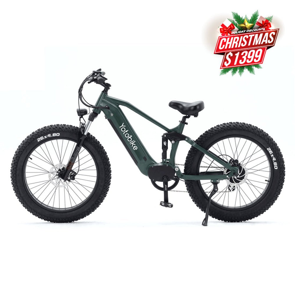 Yoto Leopard Pro Fat Tire Full Suspension Ebike