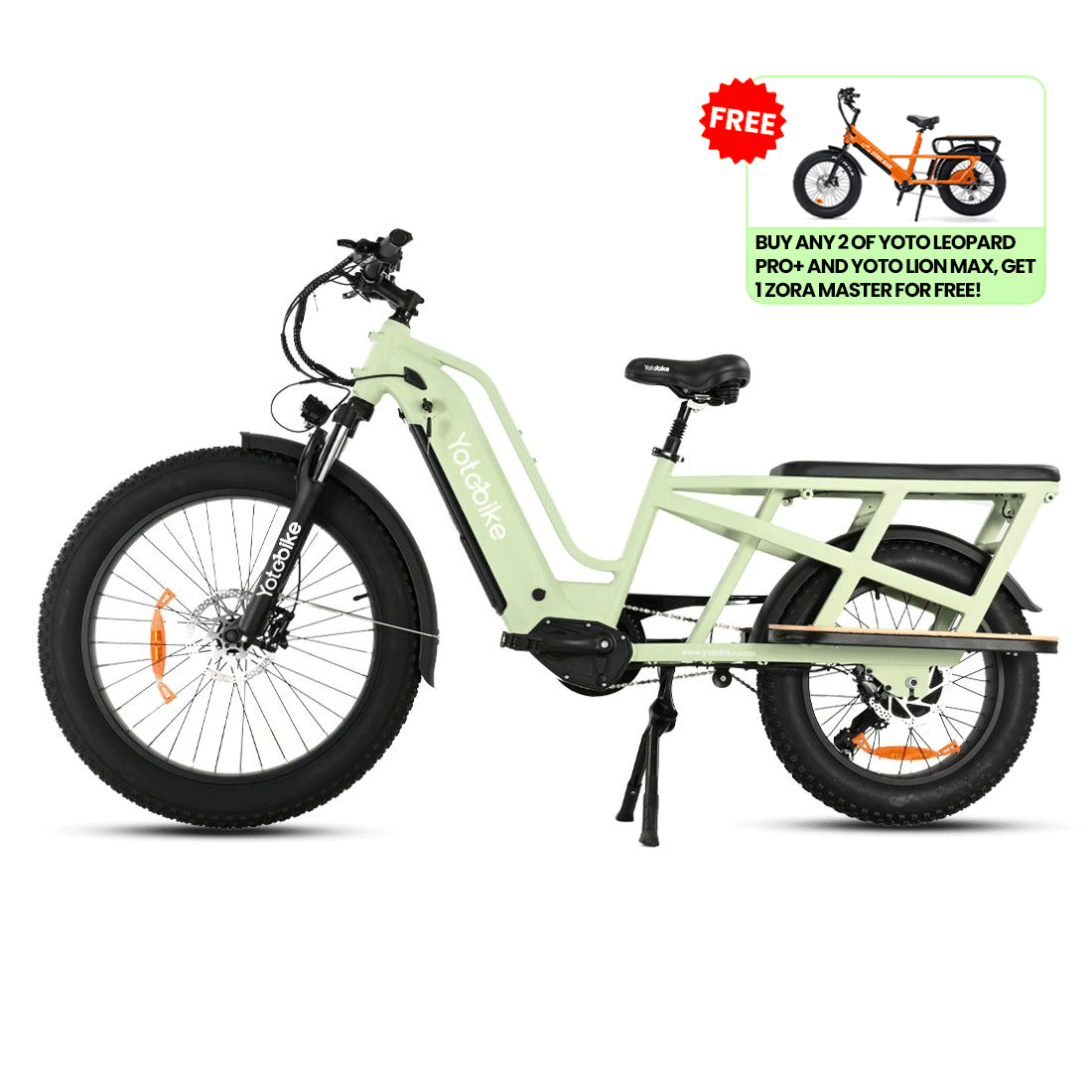 Yoto Lion Max Family Cargo Ebike