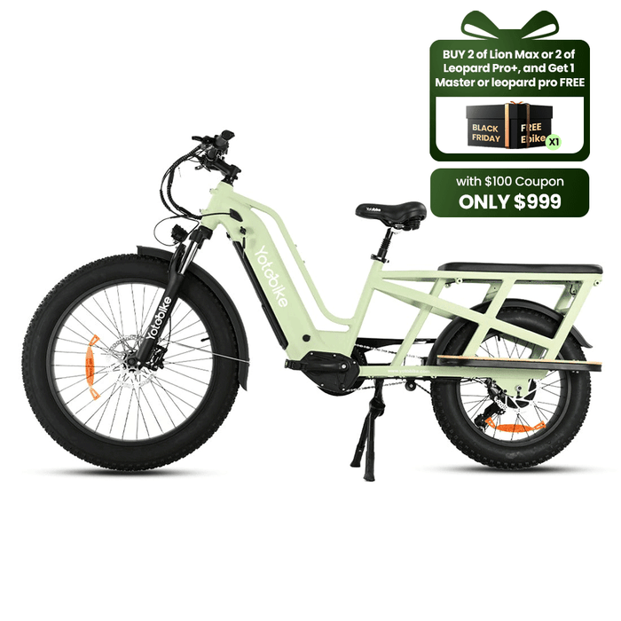 Yoto Lion Max Family Cargo Ebike