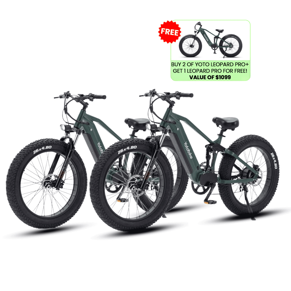
                  
                    Yoto Leopard Pro+ Fat Tire Full Suspension Ebike - New Upgrade
                  
                