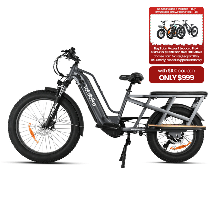 Yoto Lion Max Family Cargo Ebike