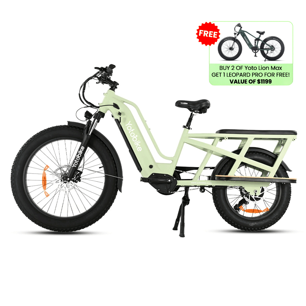 Yoto Lion Max Family Cargo Ebike