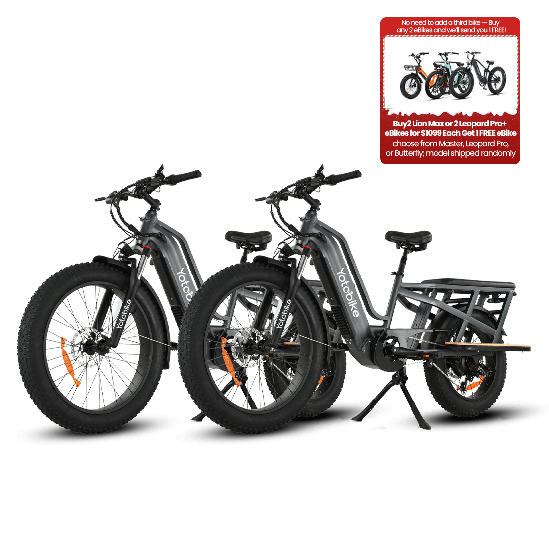 
                  
                    Yoto Lion Max Family Cargo Ebike
                  
                