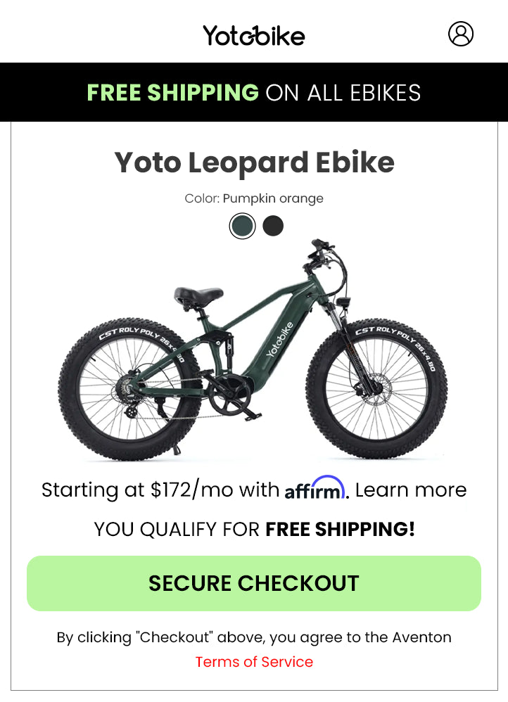 Affirm electric bike online