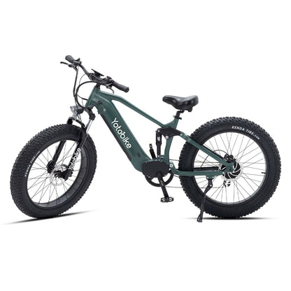 Yoto Leopard Pro+ Fat Tire Full Suspension Ebike - New Upgrade