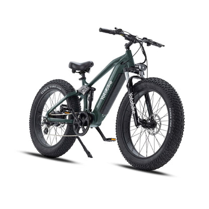 Yoto Leopard Pro+ Fat Tire Full Suspension Ebike - New Upgrade