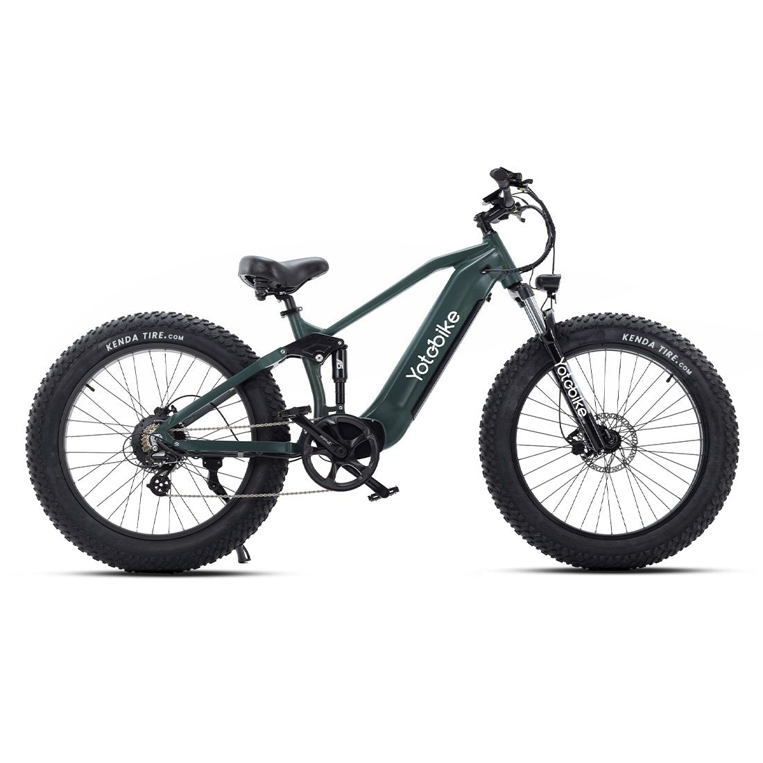 Yoto Leopard Pro+ Fat Tire Full Suspension Ebike - New Upgrade