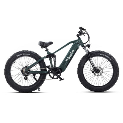 Yoto Leopard Pro+ Fat Tire Full Suspension Ebike - New Upgrade