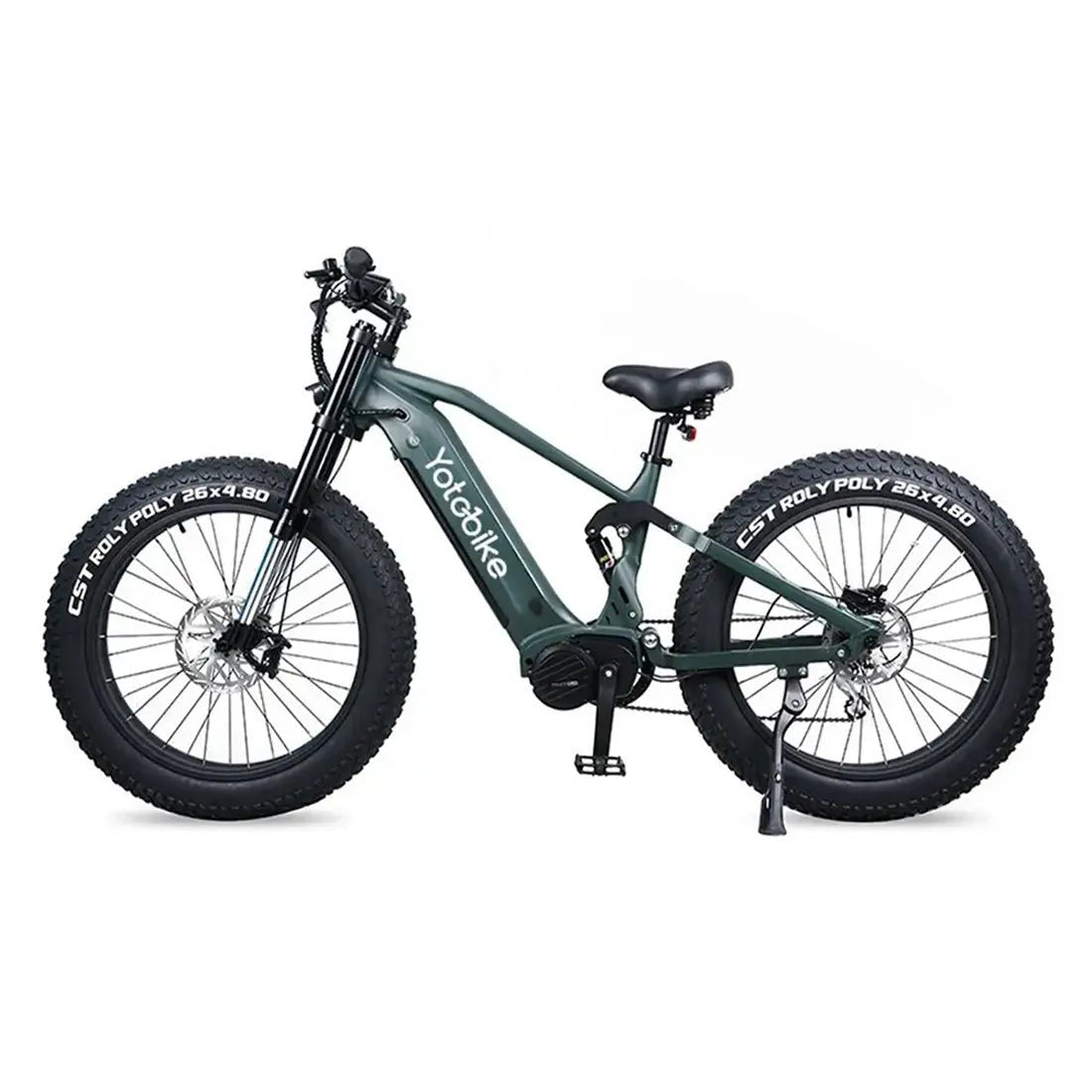 Leopard Pro Full Suspension Mid-Drive Ebike - Yotobike